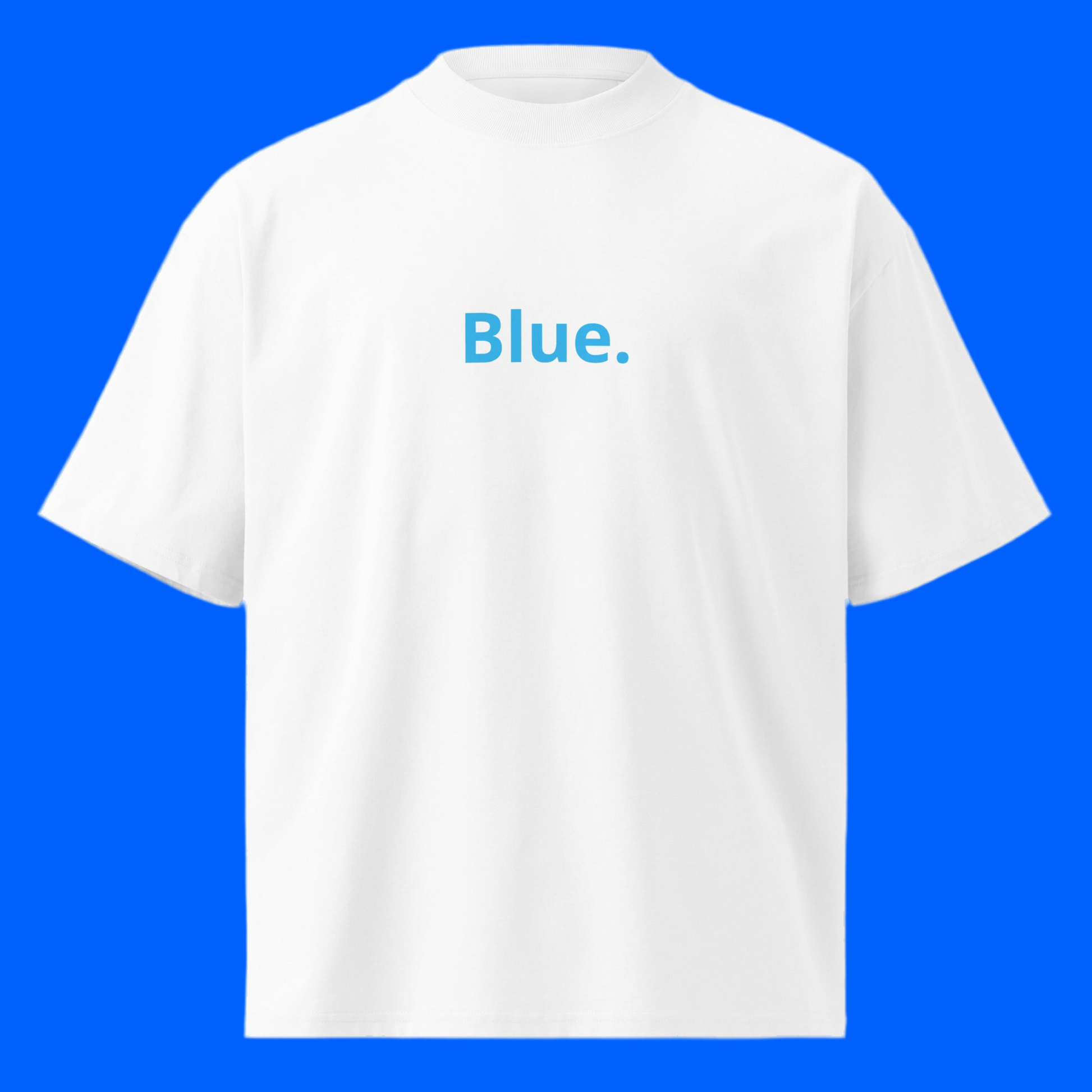 Oversized Blue. Shirt